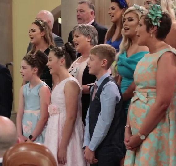 WATCH: Irish bride and groom brought to tears by surprise "Stand By Me" performance