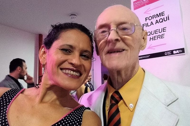 WATCH: 99-year-old Waterford man competes at World Tango Championships