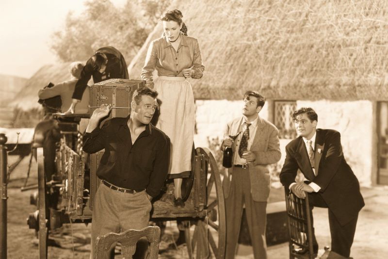 WATCH: Behind-the-scenes look at the filming of "The Quiet Man"
