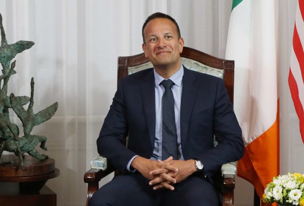 Irish leader Leo Varadkar. 