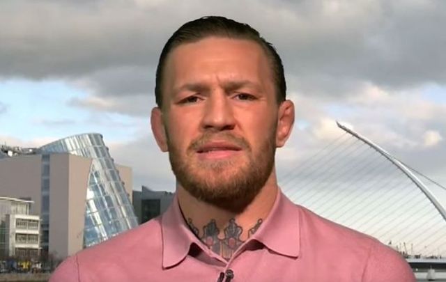 Conor McGregor spoke with ESPN about the security footage TMZ released of the Irish UFC star hitting a man in a Dublin pub.