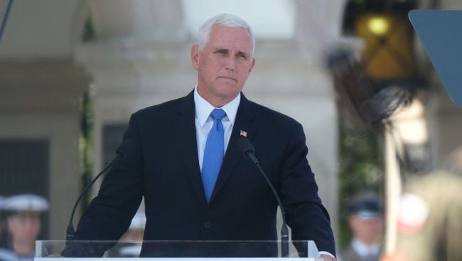 Mike Pence says Good Friday Agreement must not be removed for Brexit