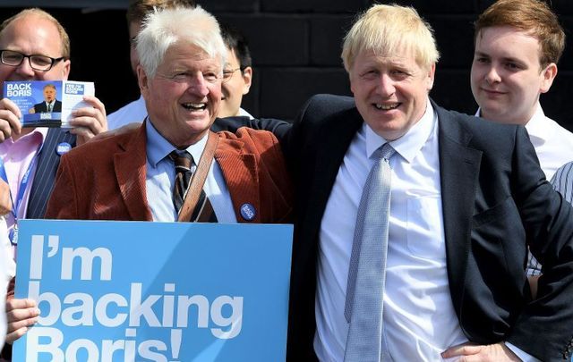 Stanley Johnson, Boris Johnson\'s father, has apologized for comments he made about the Irish last year.