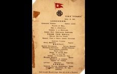 Titanic’s last dinner ran to ten courses while steerage ate gruel and cabin biscuits