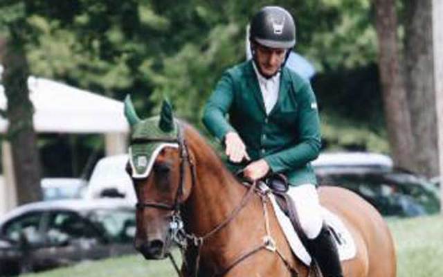 Irish Olympic show jumper Kevin Babington.