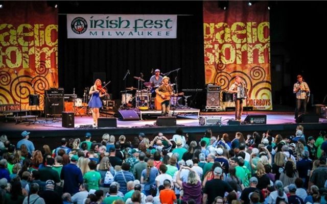 A shot from the Milwaukee Irish Fest 
