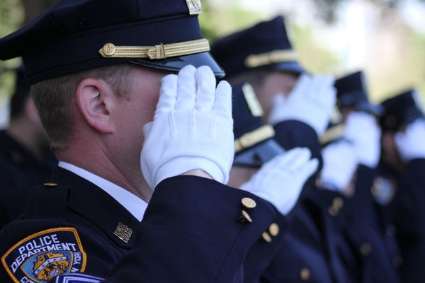 The first NYPD to die in the line of duty was patrolman Thomas Lynch, an Irish immigrant. 