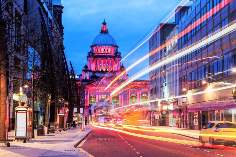 How many places named Belfast are there in the US?