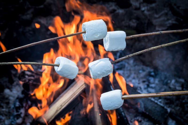 Irish marshmallows on National Toasted Marshmallow Day