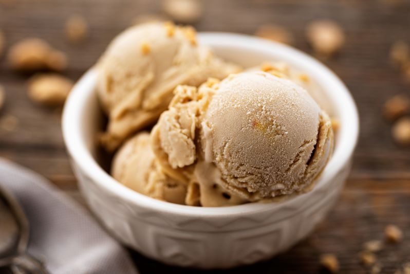 Irish brown bread ice cream recipe unexpectedly good!