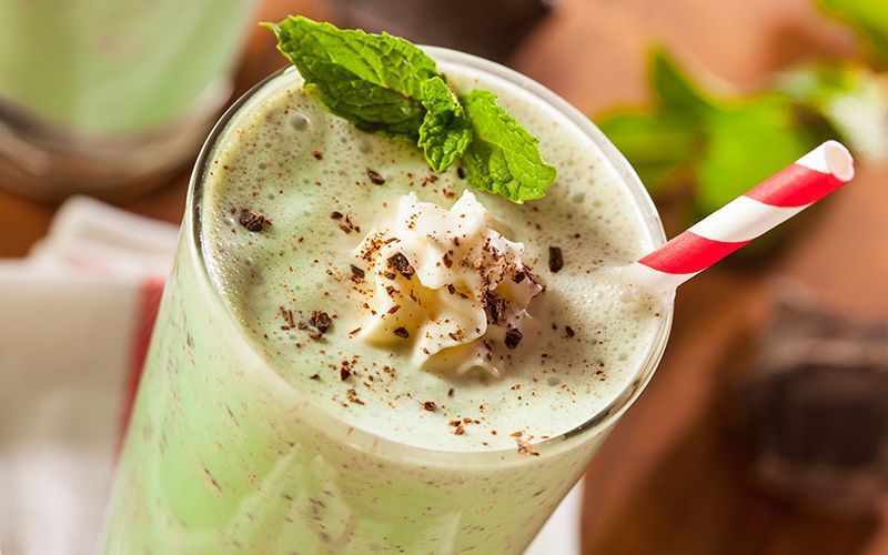  St. Patrick's Day Shamrock Shake cocktail recipe for the grown-ups