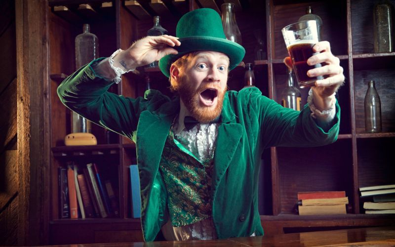 drunken irishman st patricks day offensive