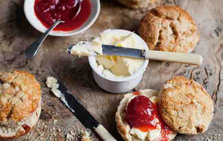 Darina Allen's white scone recipe, perfect for an afternoon treat