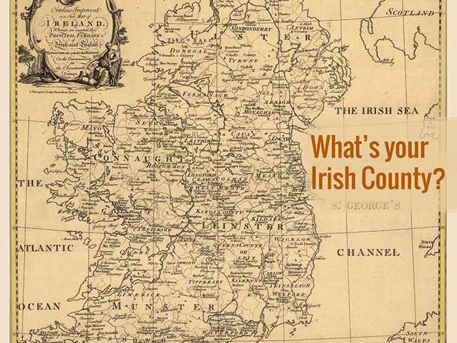 What’s your Irish county?