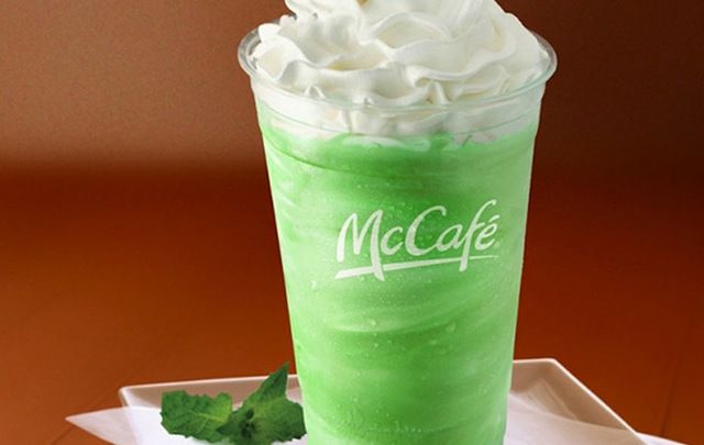 Giant caloric content of St. Patrick’s Day McDonald\'s Shamrock Shake treat may scare you.
