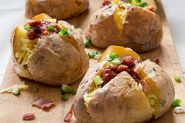 Delicious, simple, nutritious, the perfect Irish comfort food, a Ballymaloe baked potato.