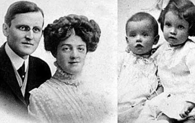 L-R Hudson, Bess, Trevor, and Loraine Allison.
