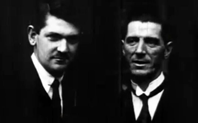 Rare video of Michael Collins, from Britain\'s Pathe newsreel, taken on the day he “signed his own death warrant”