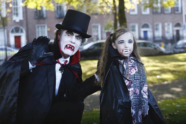 Halloween, an Irish tradition: The launch of Scream Fest in Dublin, Oct 2021.
