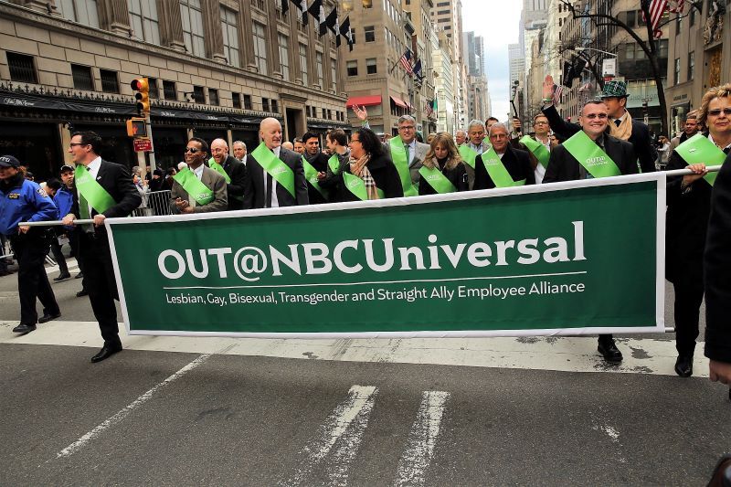 NYC St. Patrick’s Day history as gay group marches for the first time