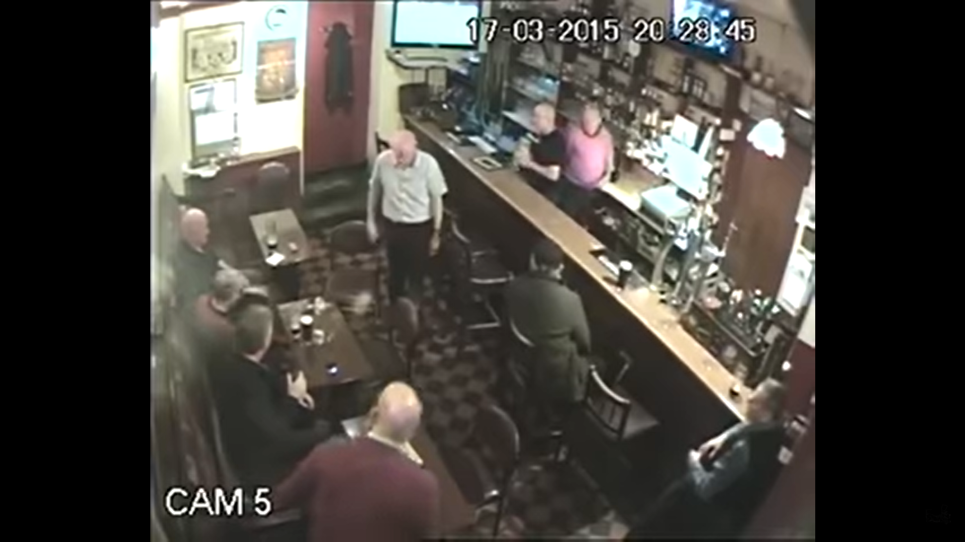 WATCH: Spooky Smithwicks! Pint explodes in Co Louth pub