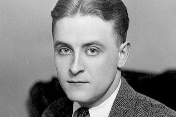 A publicity photograph of writer F. Scott Fitzgerald circa 1921 published in the June 1921 issue of \"The World\'s Work.\"