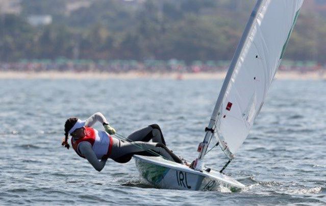 Dublin sailor Annalise Murphy took silver in the Women’s Laser Radial (Dinghy) sailing competition.