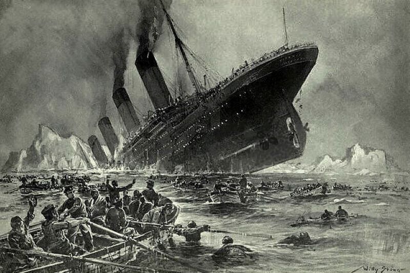 The last letter written on board the doomed Titanic