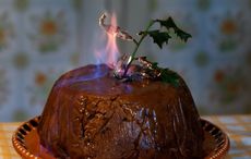 Christmas pudding and brandy custard recipe