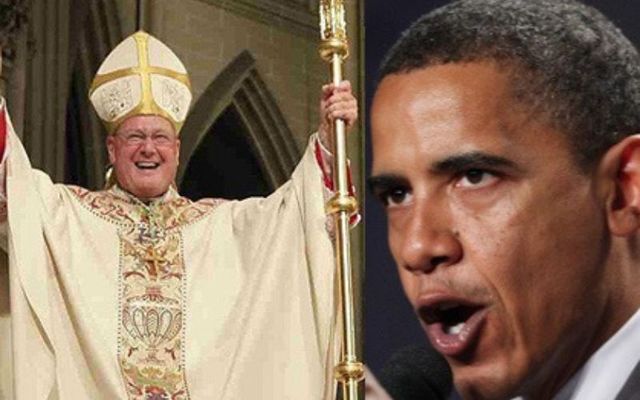 Cardinal Dolan and Obama