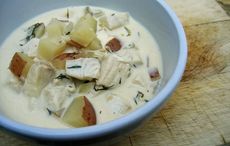 Hearty Irish seafood chowder recipe