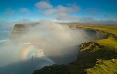 Magical natural event captured at Cliffs of Moher