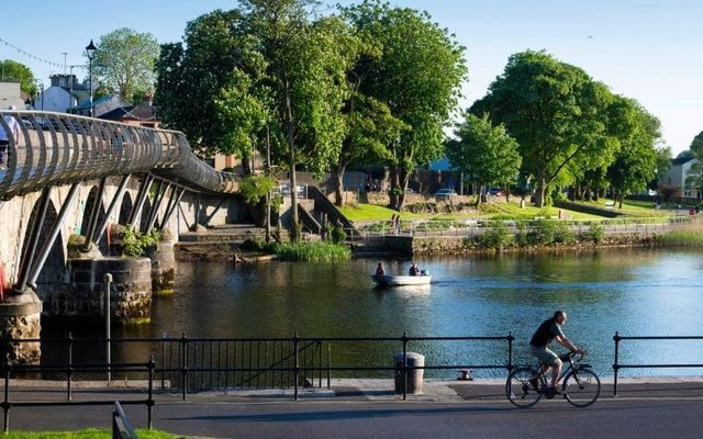 Carrick on Shannon, County Leitrim: You’ll find place names involving “Carrick” more common in the rockier parts of the country. “Carrick” comes from the word “Carraig” meaning “Rock”.