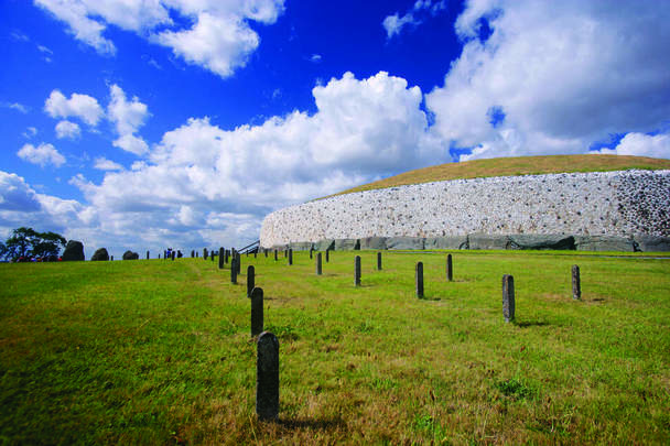 The passage tomb at Newgrange, County Meath. 