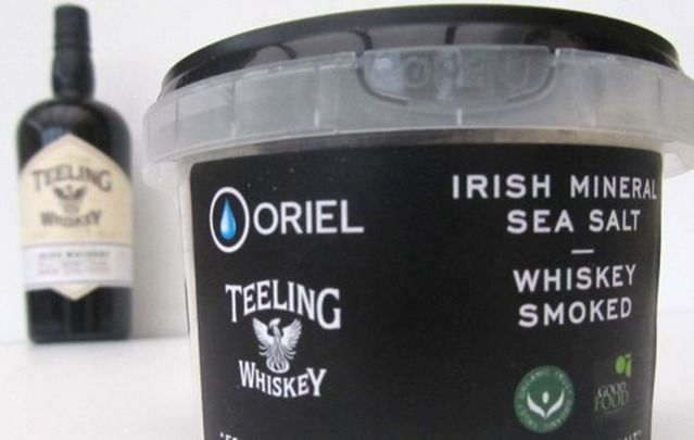 Irish brands Oriel Mineral Salt and Teeling Whiskey join forces to create a treat for the senses.