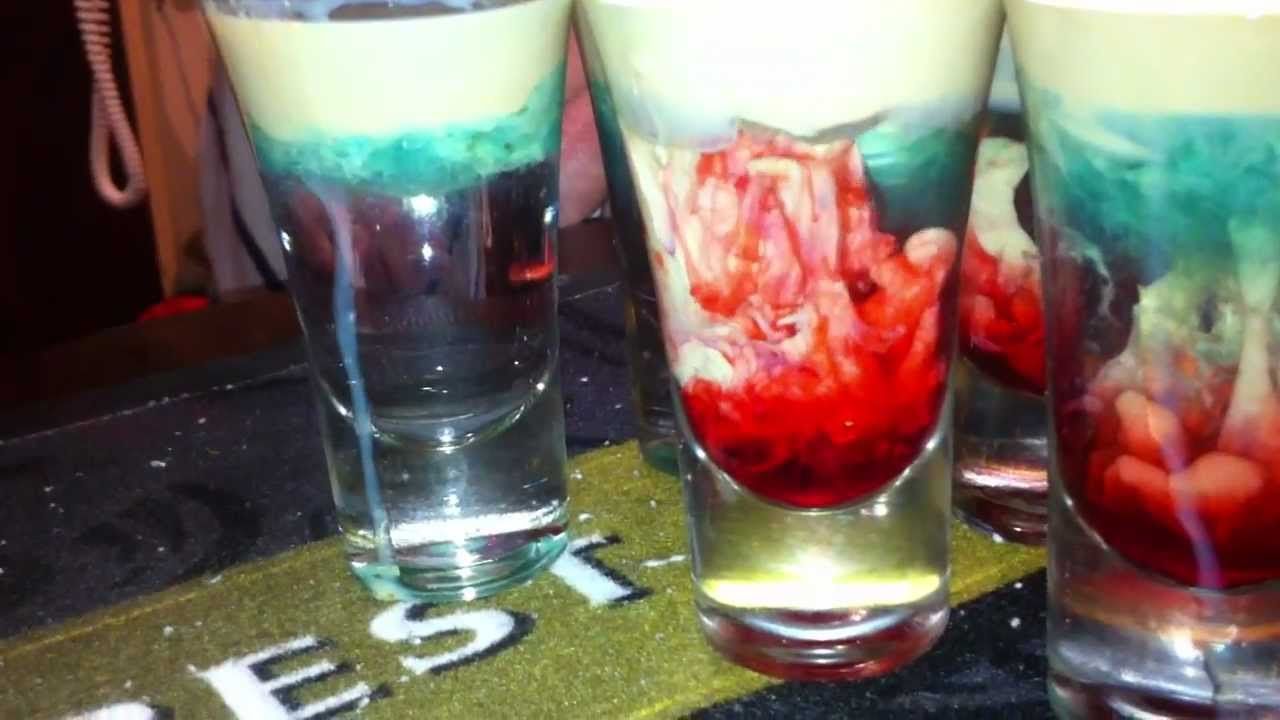 Perfect Cocktail For Halloween An Alien Brain Hemorrhage