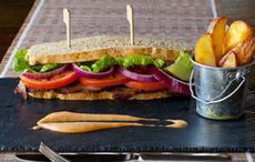 Steak sandwich with Guinness onion marmalade recipe