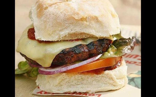 Guinness beef burgers - yum!