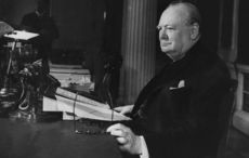 1945 - In a radio broadcast, Churchill accuses de Valera's government of frolicking with the Germans and Japanese