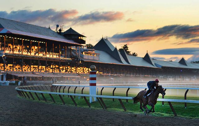 Saratoga Race Course.