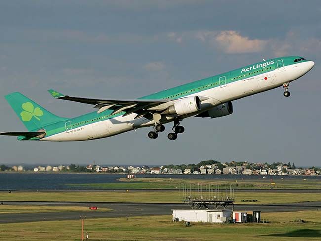 Aer Lingus's new flight NY to Dublin takes off |