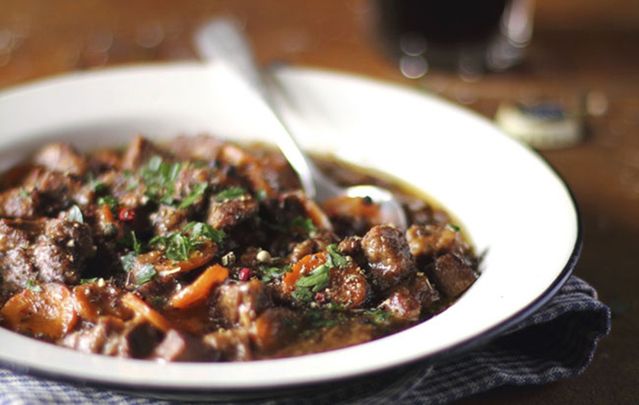 Guinness Irish stew is the perfect meal for a chilly night.