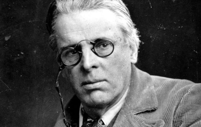 Irish poet William Butler Yeats received his Nobel Prize in Literature in December 1923