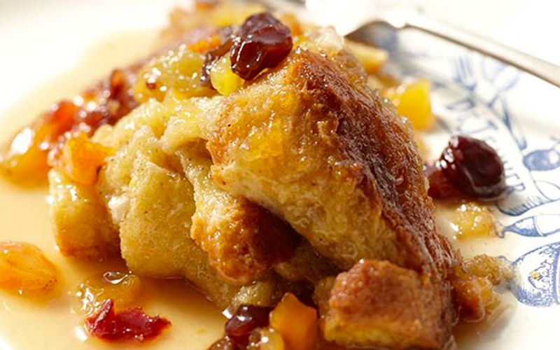 Try this modern twist on the traditional Irish bread pudding recipe