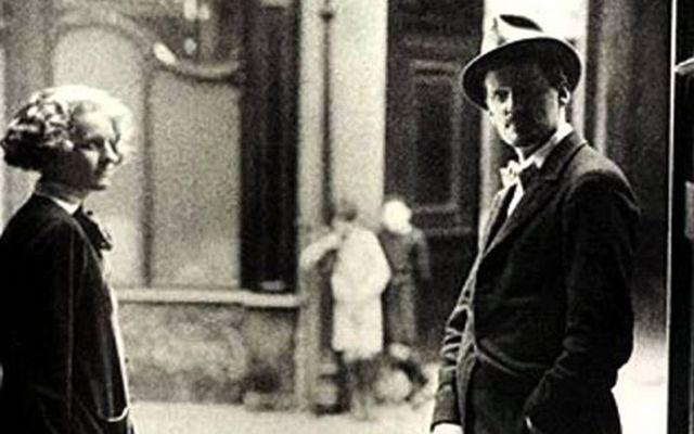 James Joyce and Nora Barnacle. 