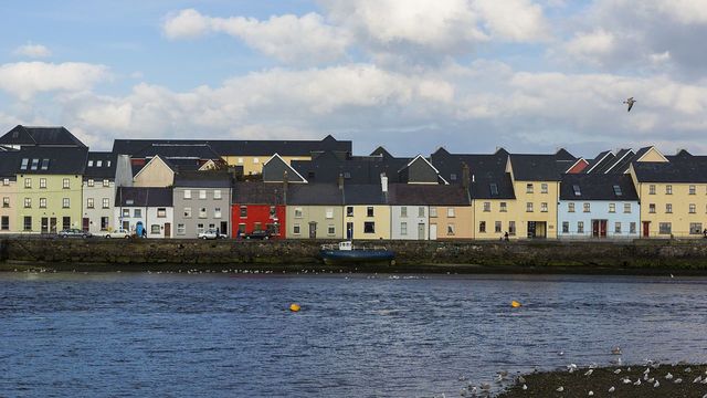 Claddagh Quay in Galway City.