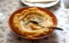 Irish sweet potato colcannon recipe - a Thanksgiving tradition with a twist