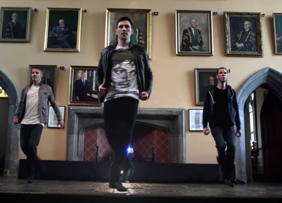 Freedom is an Irish dance collaboration between Kieran Hardiman, Alan Kenefick and Ciaran Plummer.