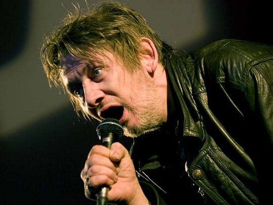 Pogues front man Shane McGowan. 