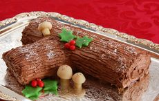 Delicious Irish Christmas Yule log dessert recipe: the Bûche de Noël